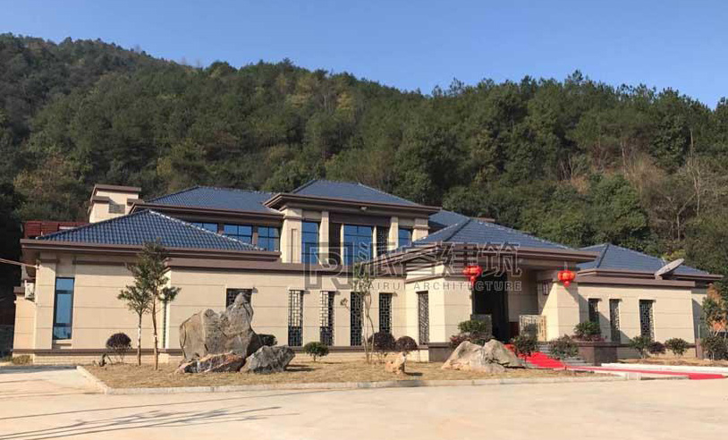 湖南娄底-自建新中式四合院别墅实景图片,意境之美,传世大宅